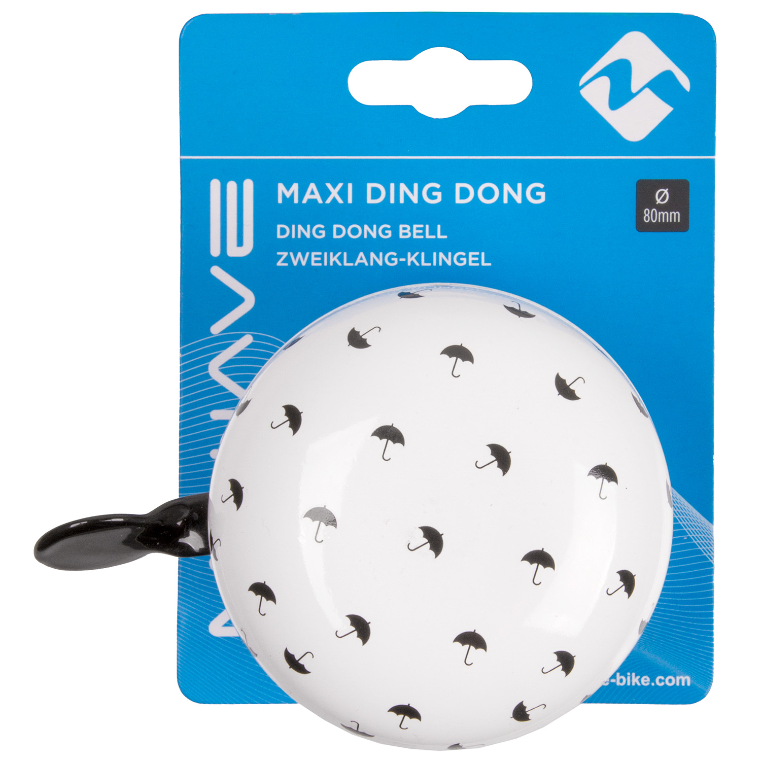 DING DONG-Glocke REGENSCHIRM 80 mm