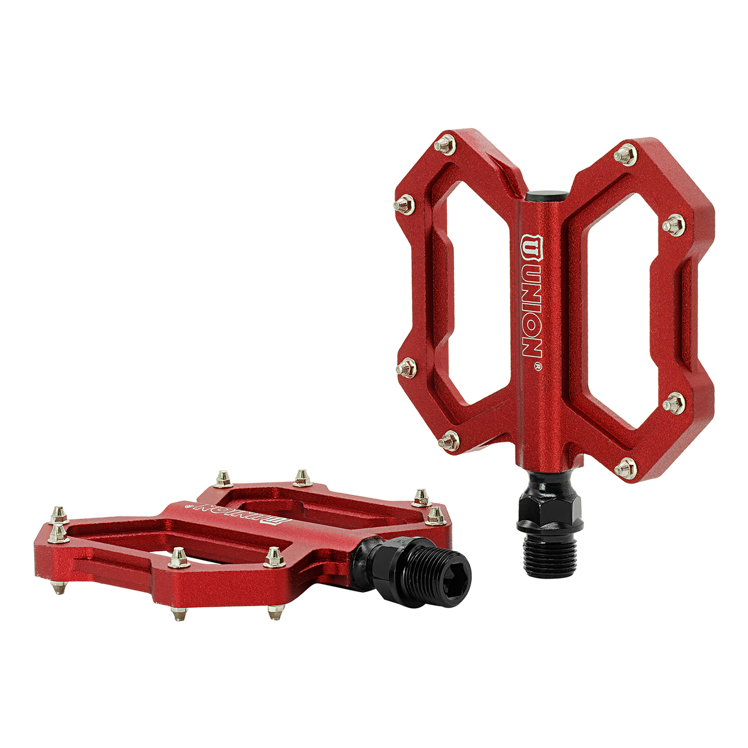 BMX-Pedal ALU UNION SP 1210 Nadellager in Rot