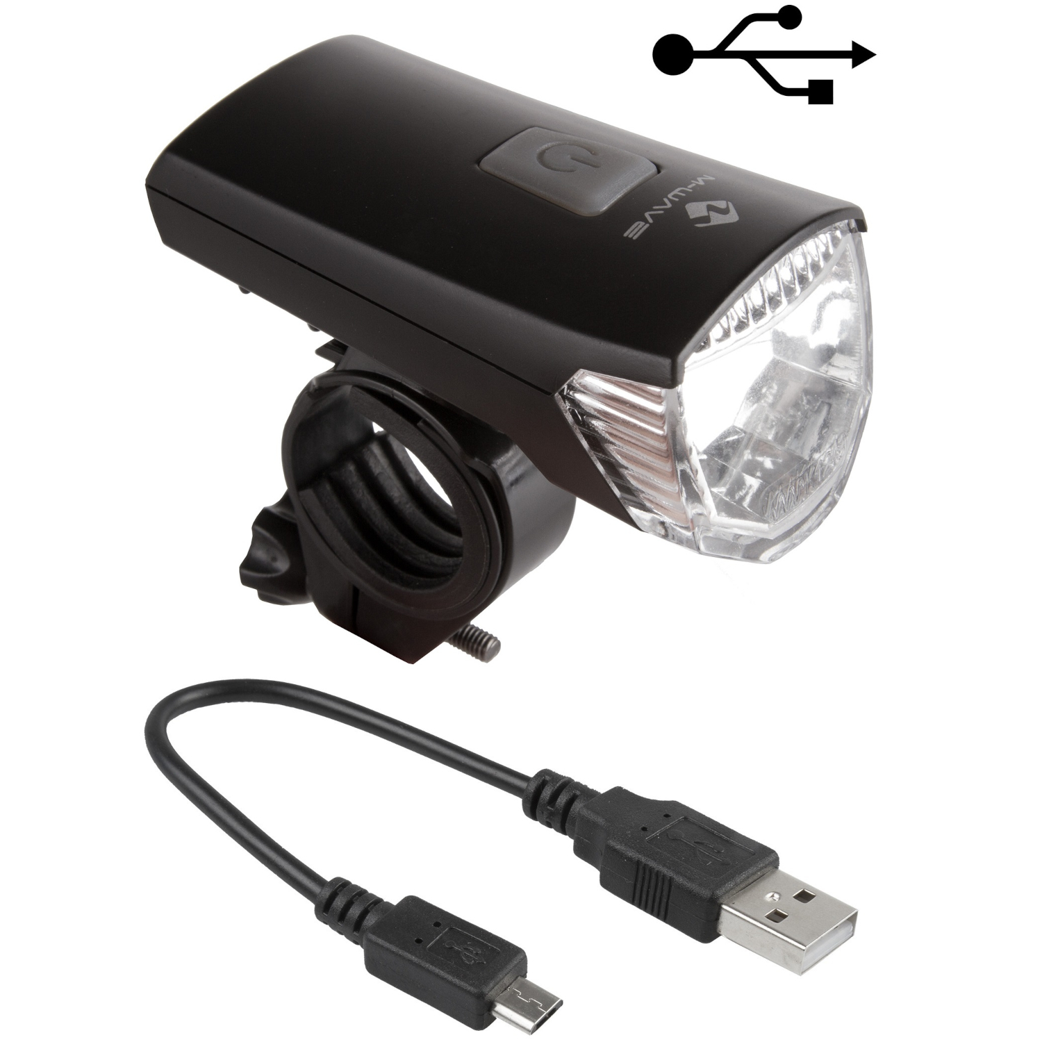 LED-Lampe VR K 28 USB in Schwarz