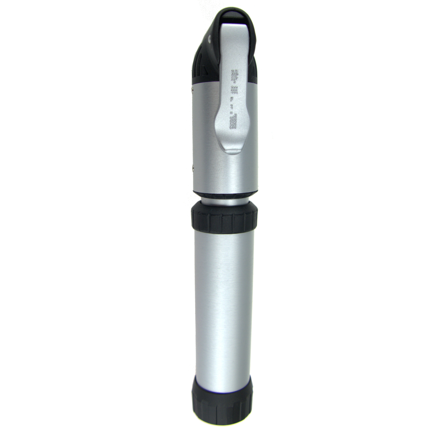 BETO Mini-Pumpe LD-020GA mit MANOMETER ALU in silber/schwarz, SB verpackt