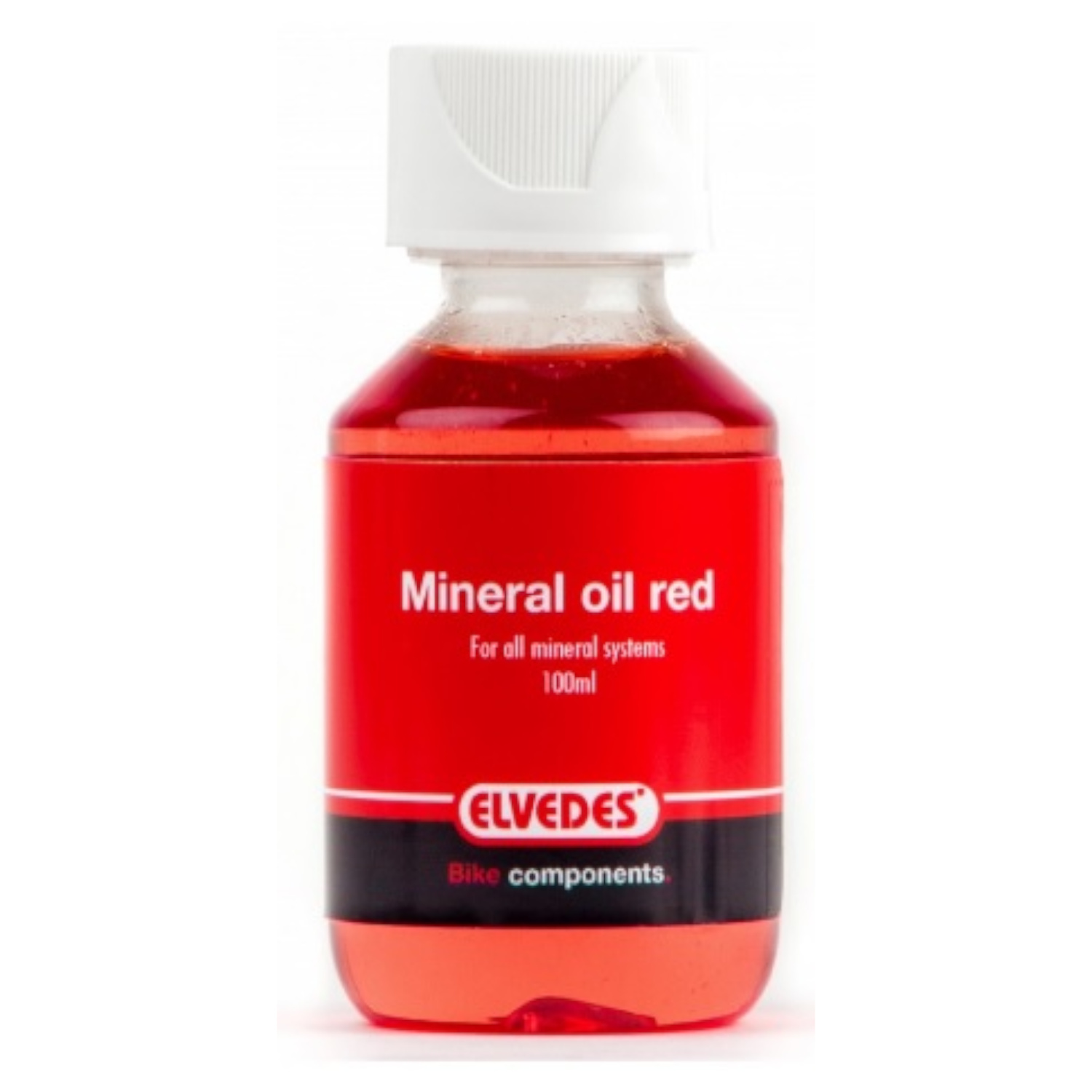 ELVEDES Oil MINERAL, 100 ml Flasche, in rot