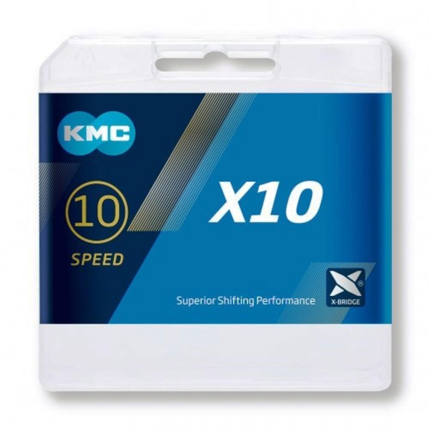KMC Kette X10 SILVER / BLACK 114 10-fach SB verpackt in Einzelbox