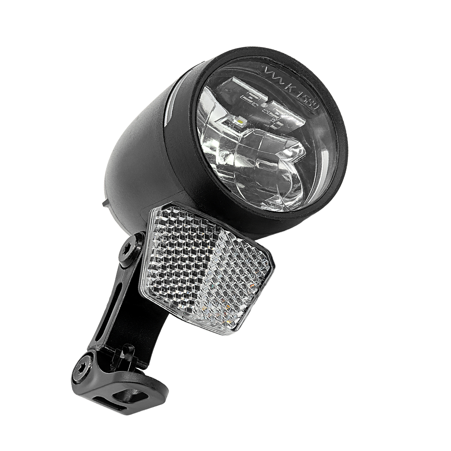 P4B LED-Scheinwerfer 80 E ohne Schalter für E-BIKEs in schwarz