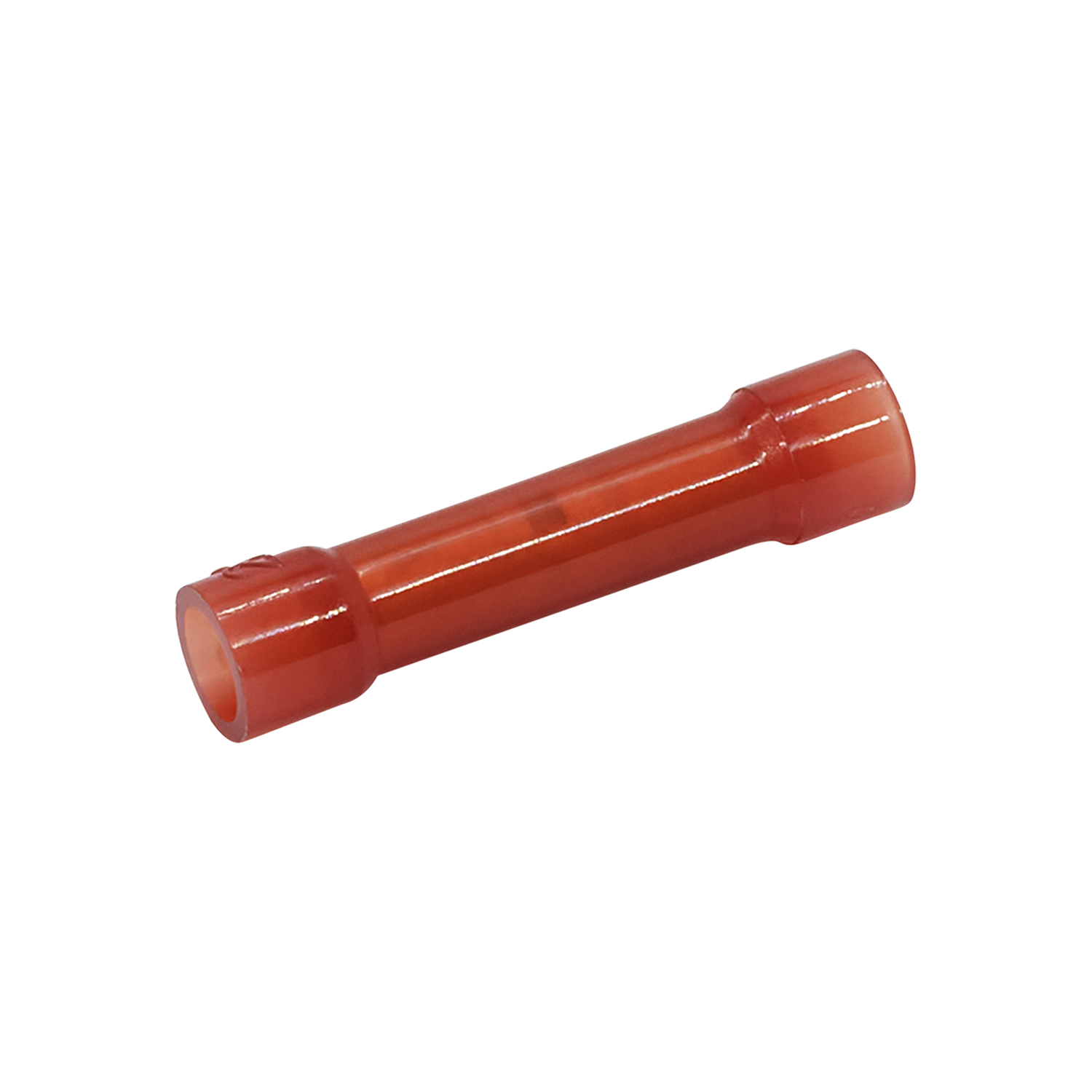 Stoßverbinder Polycarbonat in Rot