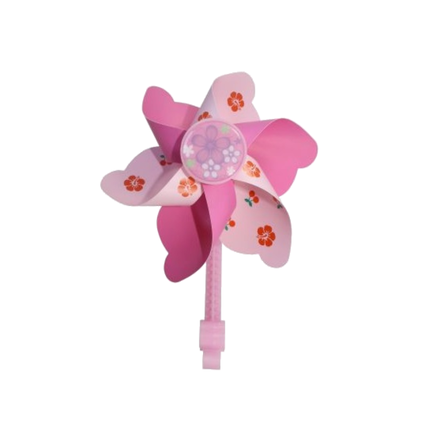 Fahrrad Windmühle Cherry + Flower in Pink