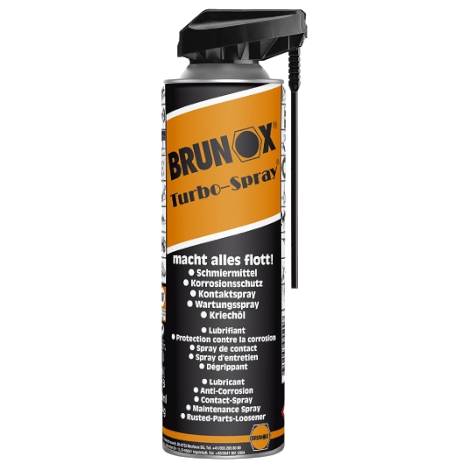 BRUNOX TURBO SPRAY POWER CLICK 500 ml Dose