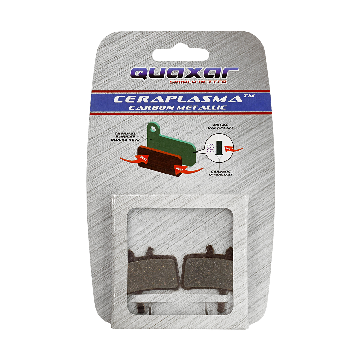 QUAXAR Disc-Pads  CARBON METALLIC  EXTREME  AXU1040  für Avid + Promax