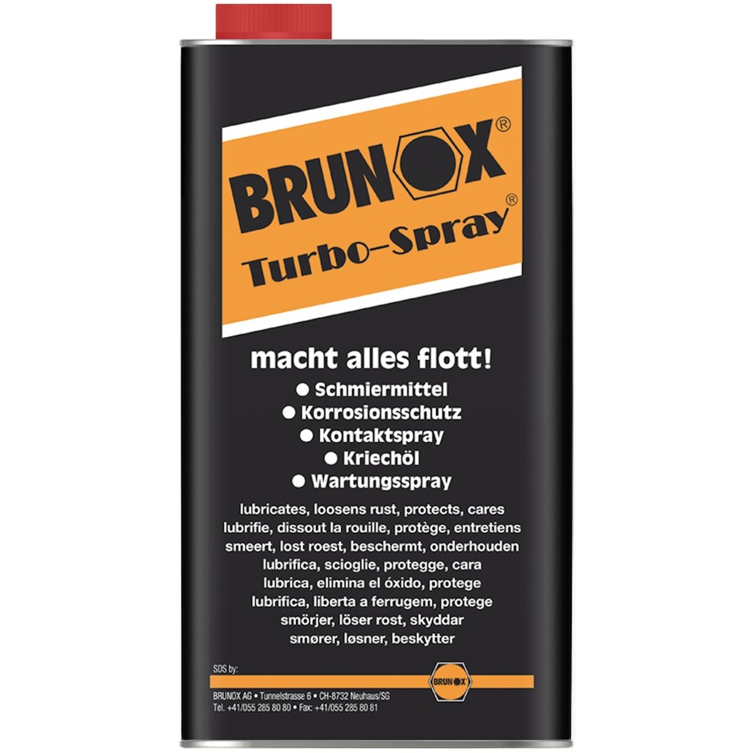BRUNOX TURBO SPRAY 5 Liter Kanister
