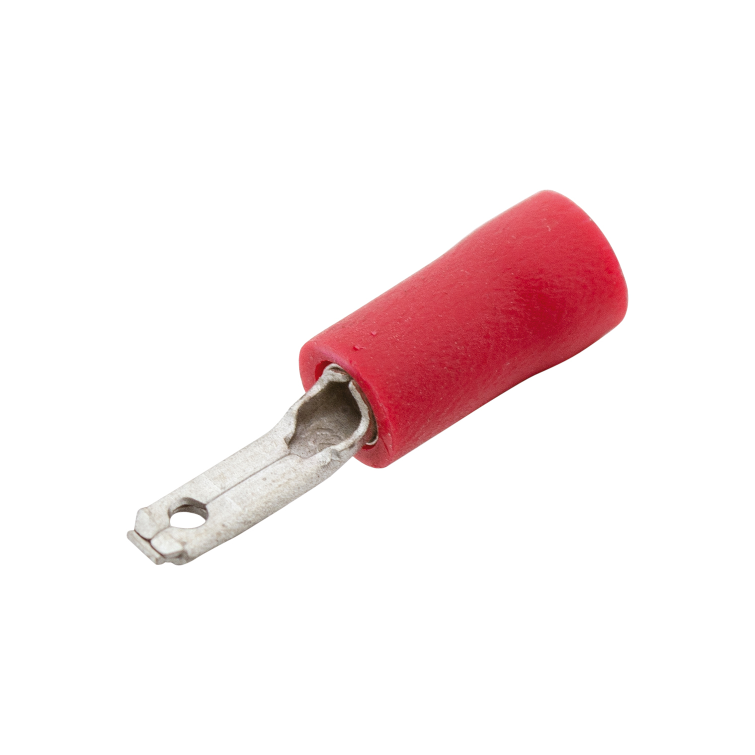 Flachstecker PVC isoliert 2,8 x 0,8 in Rot