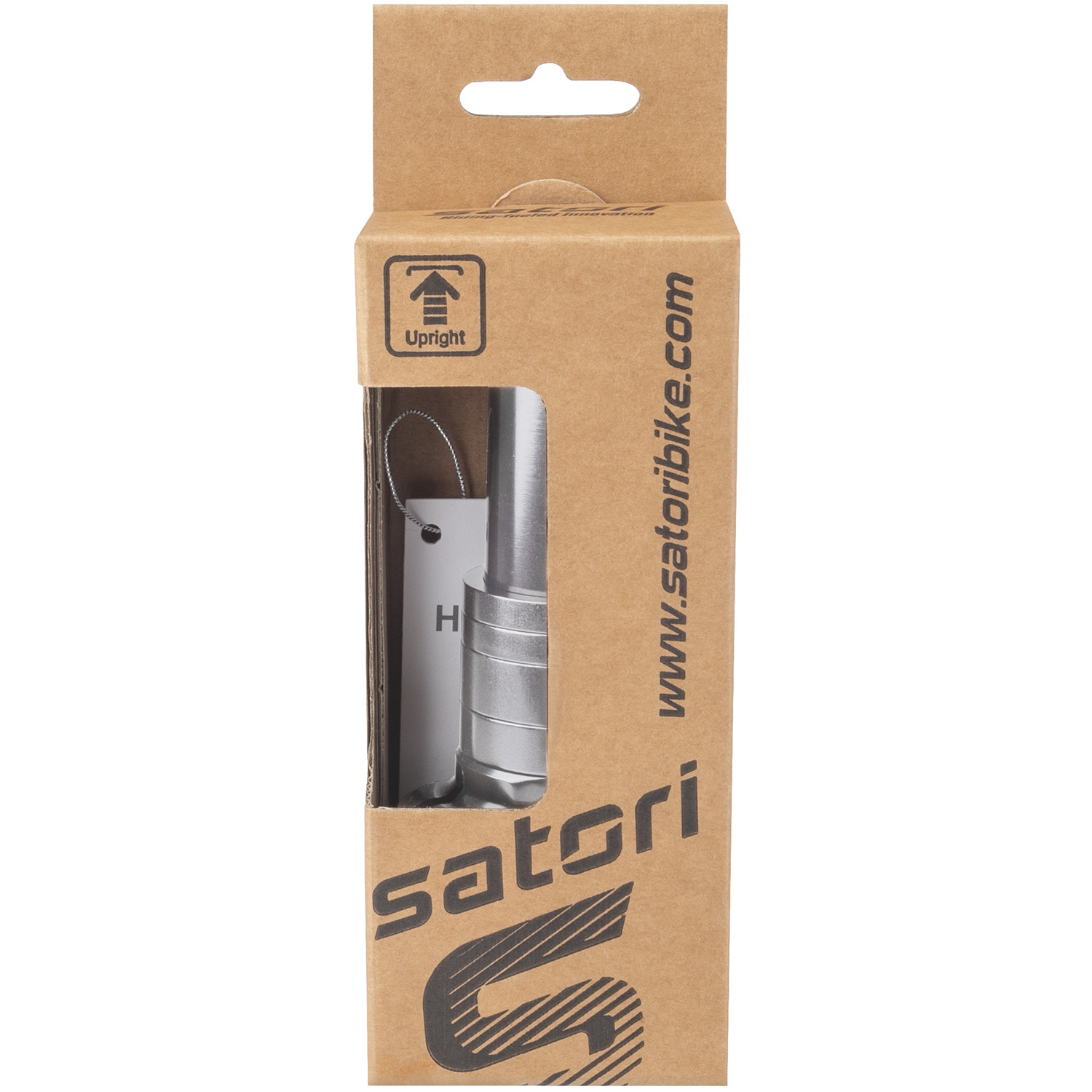 SATORI stem riser HEADS UP 4 SILBER ELOX 1 1/8 117 mm