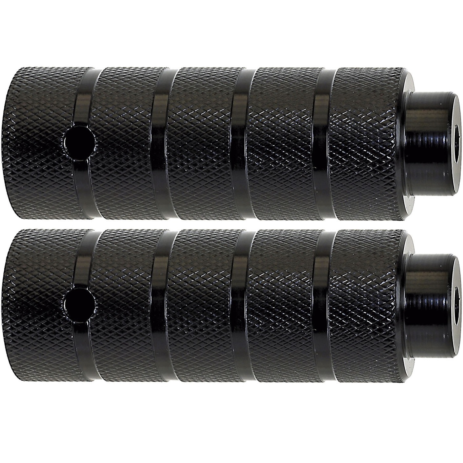 AXLE PEGS aus STAHL für 3/8" x 26 TPI, 38 x 110 mm in schwarz