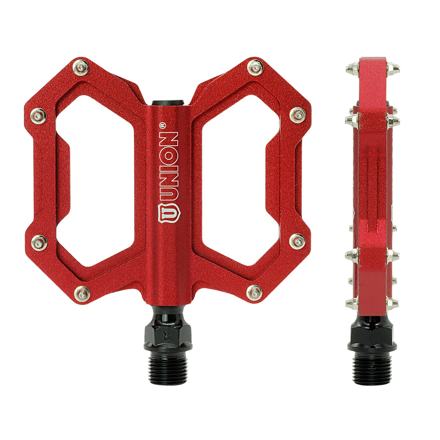BMX-Pedal ALU UNION SP 1210 Nadellager in Rot
