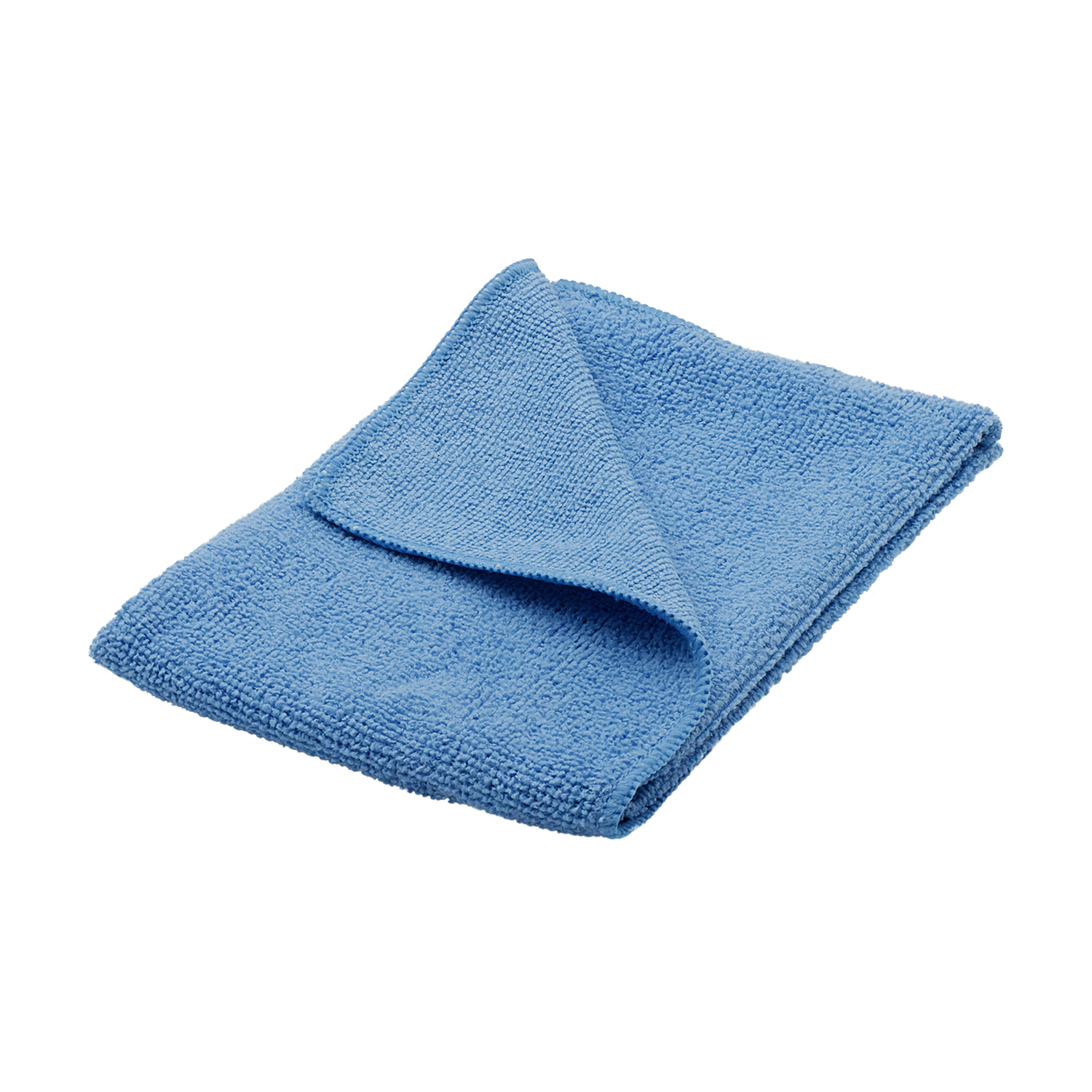 Premium Mikrofasertuch Blau waffelstruktur